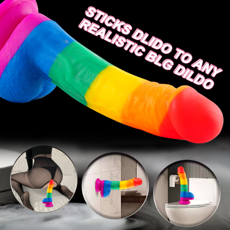 Pride Special Edition Dildo Cm G Kku A Renkli Silikon Ultra