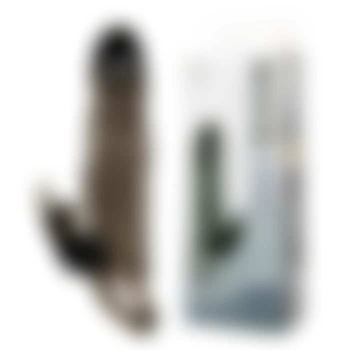 BRAVE MAN Uzatmalı Klitoris ve G-Spot Uyarıcı Titreşimli 2 in 1 Silikon Penis Kılıfı - tdmarket.com.tr