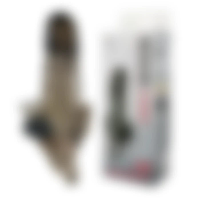 BRAVE MAN Uzatmalı Klitoris Anal ve G-Spot Uyarıcı Titreşimli 3 in 1 Silikon Penis Kılıfı - tdmarket.com.tr