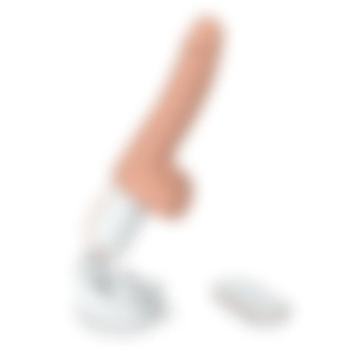 Patton Rct Şarjlı Kablosuz Kumandalı Vantuzlu Isıtmalı Titreşimli ve 360° Dönme Hareketli Yapay Penis Vibratör - tdmarket.com.tr