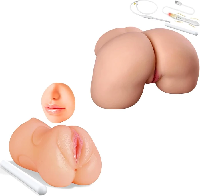 Şişman Kalçalı Gerçek Boyutlu Seks Bebeği ve 3ü 1 Arada Erkek Mastürbatör - tdmarket.com.tr