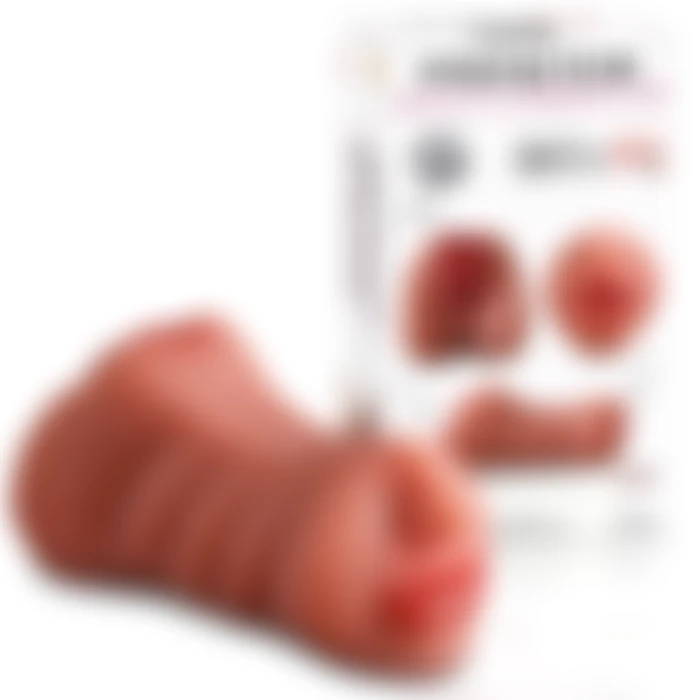 Premium Masturbator Daria - Realistik Dokulu Oral Anal Vajinal 3 in 1 Titreşimli Suni Vajina - tdmarket.com.tr