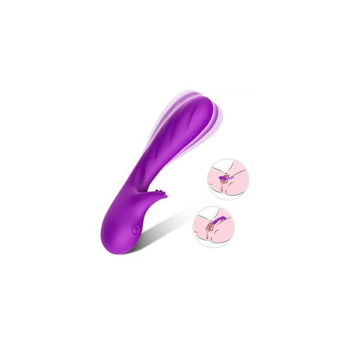 PRIME TOYS Brutal Max Klitoris ve G Nokta Uyarıcı Su Geçirmez Vibratör - Mor - tdmarket.com.tr