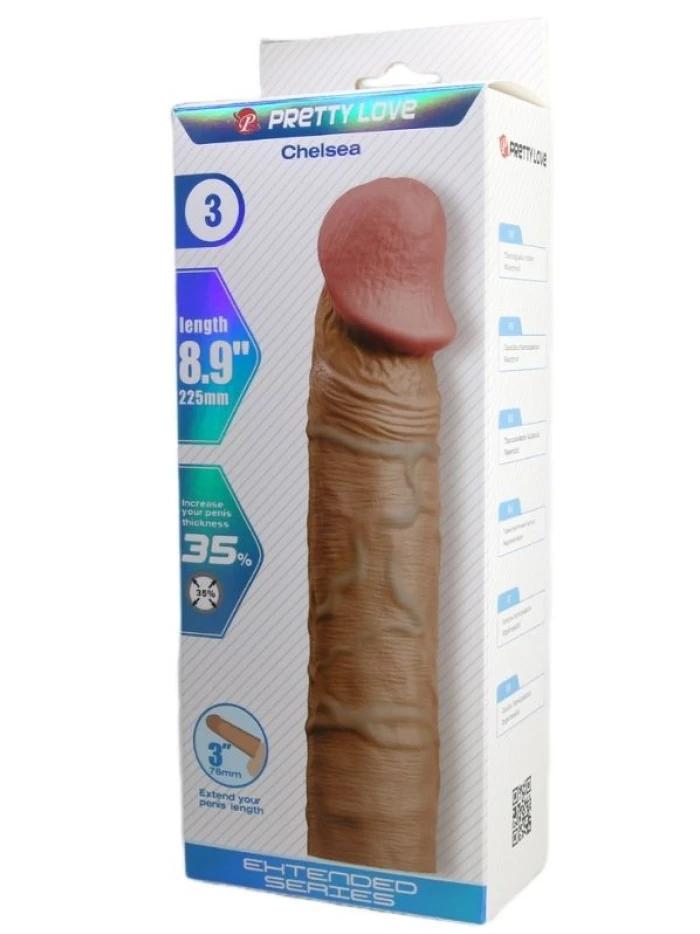 Premium Silikon Penis Kılıfı - Uzun Ömürlü, Su Geçirmez ve Esnek