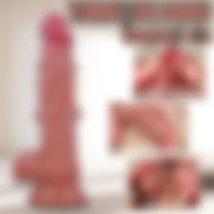 Master Perfection Dildo Pablo - Ultra Yumuşak Çift Katmanlı Tırtıklı Realistik Yapay Penis - tdmarket.com.tr