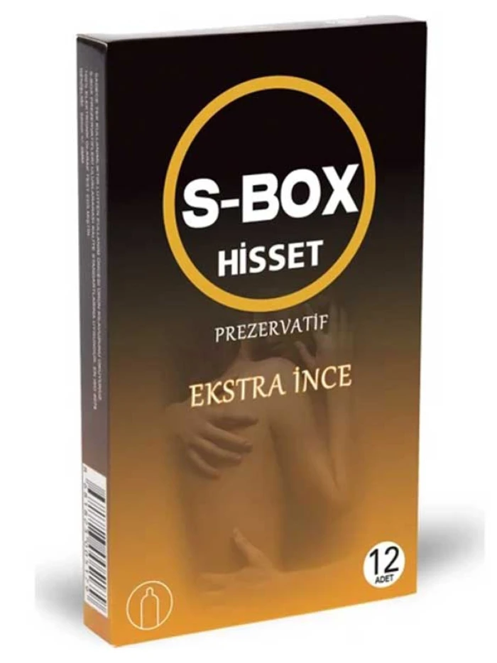 S-Box Ekstra İnce Prezervatif 12li Güvenli ve Konforlu Korunma - tdmarket.com.tr