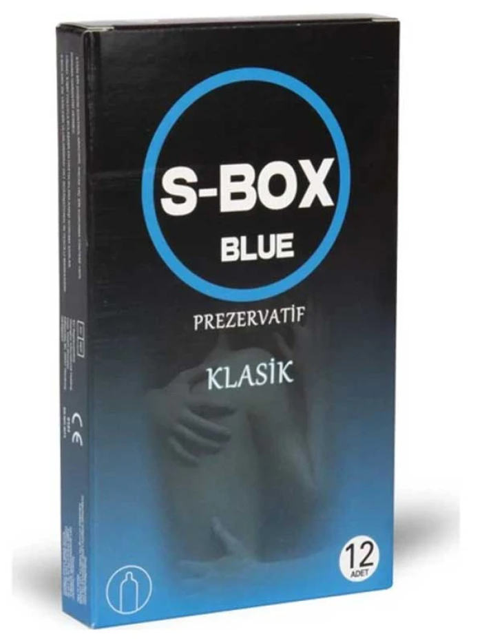 S-Box Klasik Prezervatif 12li - Güvenilir Koruma ve Rahat Kullanım - tdmarket.com.tr