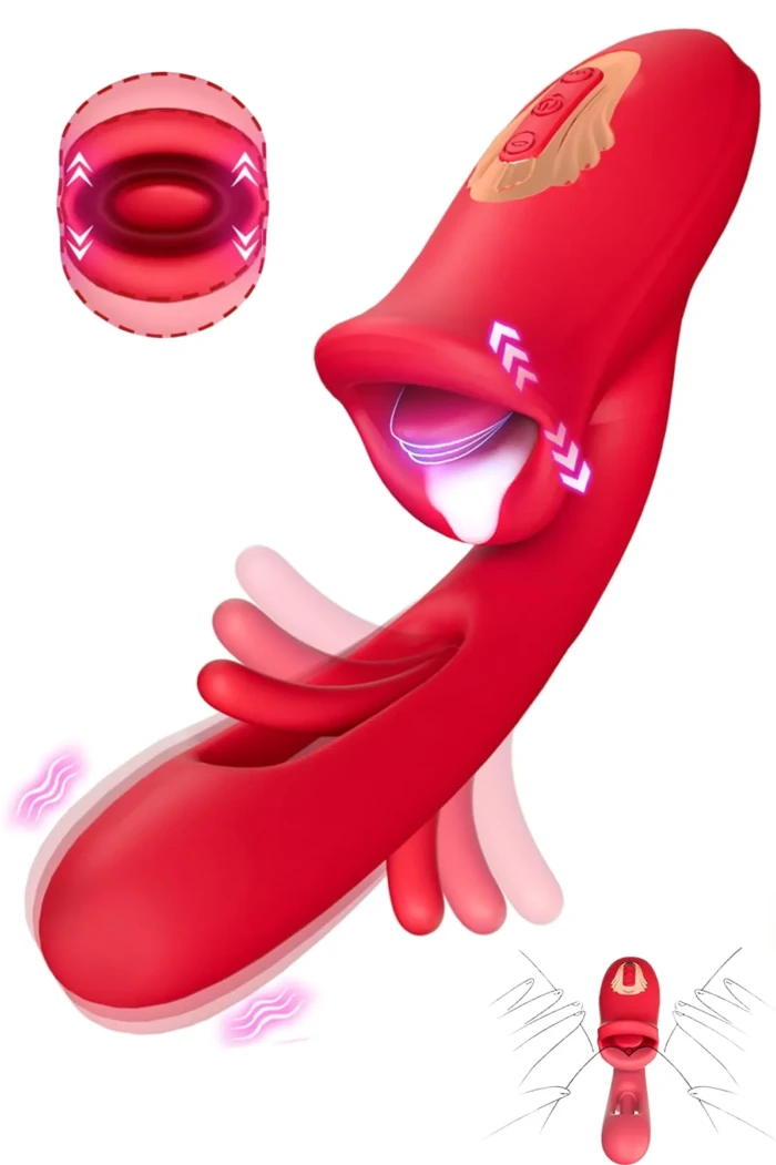 Şarjlı Klitoris ve G Nokta Uyarıcı Oral Vibratör TD Market - tdmarket.com.tr