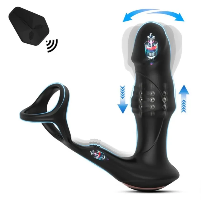 Erkekler İçin İleri Teknoloji Titreşimli Prostat Uyarıcı Vibratör - tdmarket.com.tr