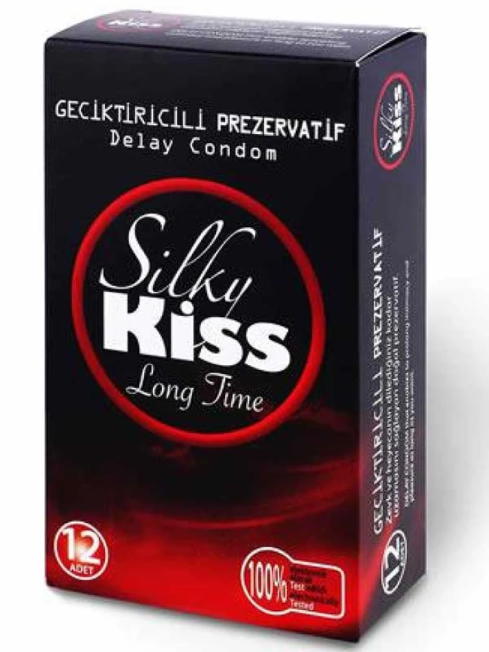 Silky Kiss Long Time Prezervatif - Uzun Süreli Zevk ve Güvenlik - tdmarket.com.tr