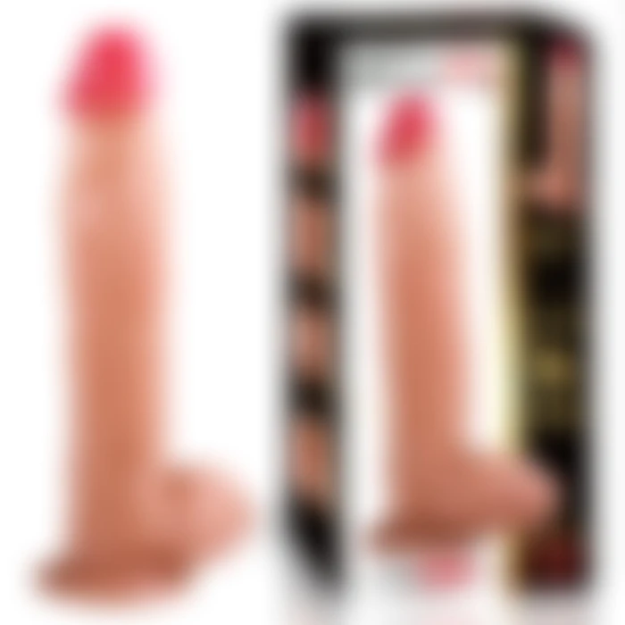 UNIQUE Realistik Dokuda Damarlı Dildo Vantuzlu Gerçekçi Yapay Penis 22 CM - tdmarket.com.tr