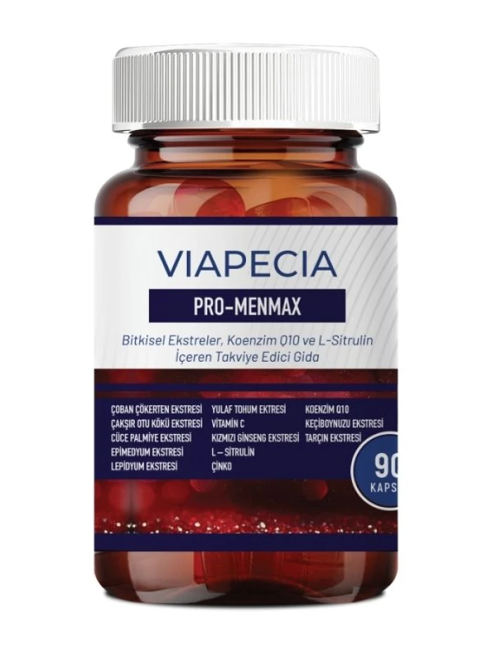 Pro-Menmax 90 Kapsül - Erkekler için Doğal Destek Formülü - tdmarket.com.tr